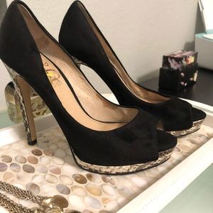 Joan and David high heels